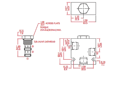 Desempenho/dimensão/desenho seccional da válvula de esfera ILS10-30, transporte de carga